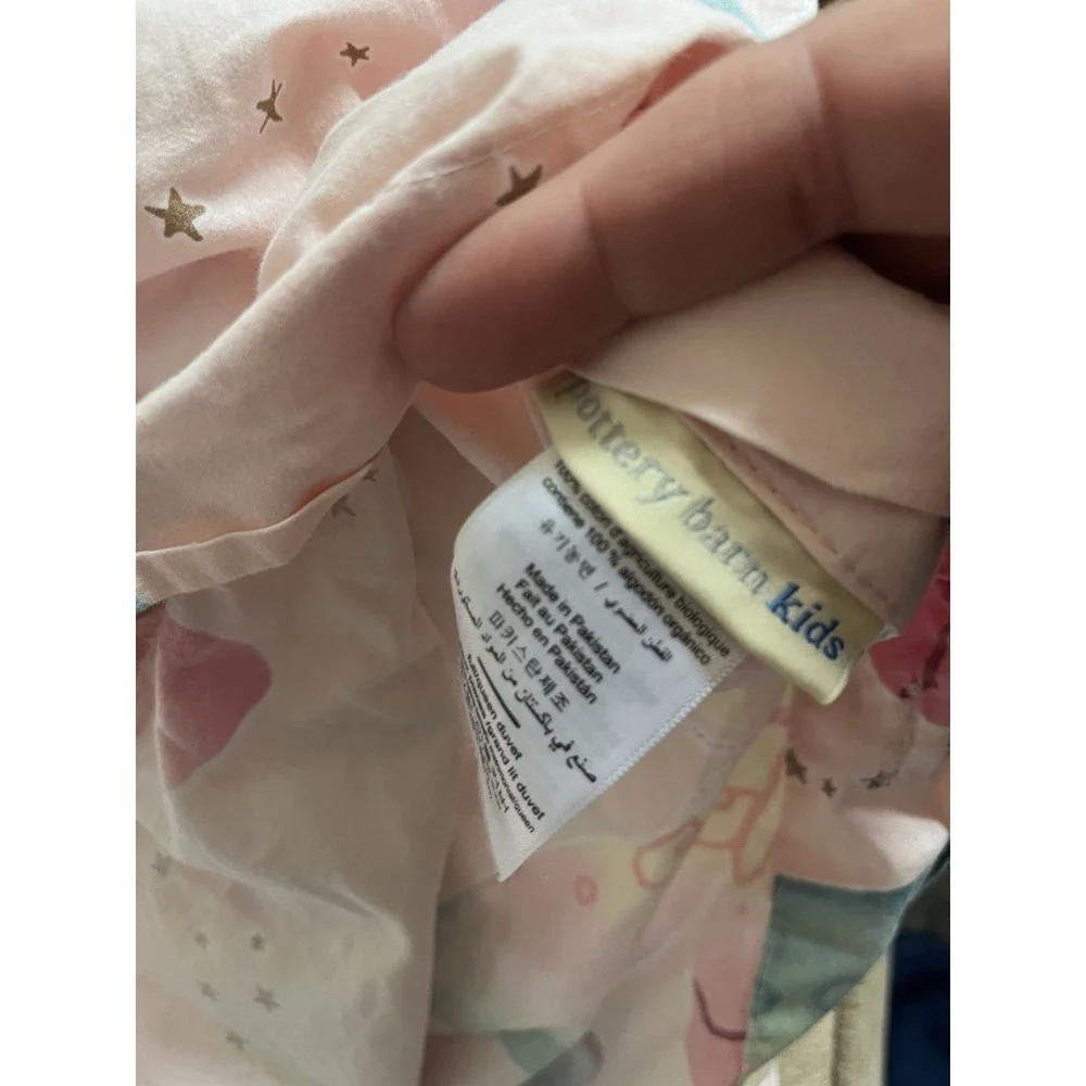 Pottery Barn Kids Gigi Butterfly Full Queen Duvet Cover Butterfly 100% Cotton